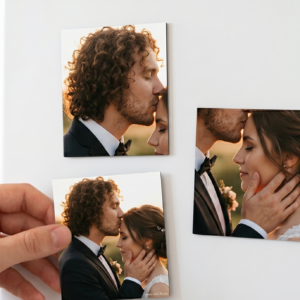Gepersonaliseerde fotomagneet met eigen foto